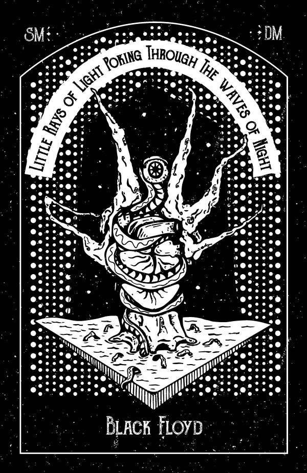 Black Floyd Tarot Card