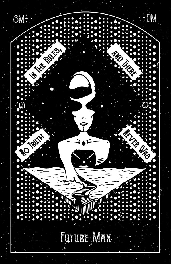 Future Man Tarot Card